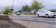 Woman urges railroad company to repair section of rough track in Mishawaka