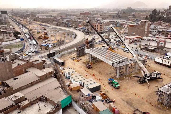 Bypass Ramiro Prialé-Las Torres con 45% de avance: mejorará tránsito hacia Chosica