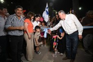 Jaldo inauguró obras en Alderetes