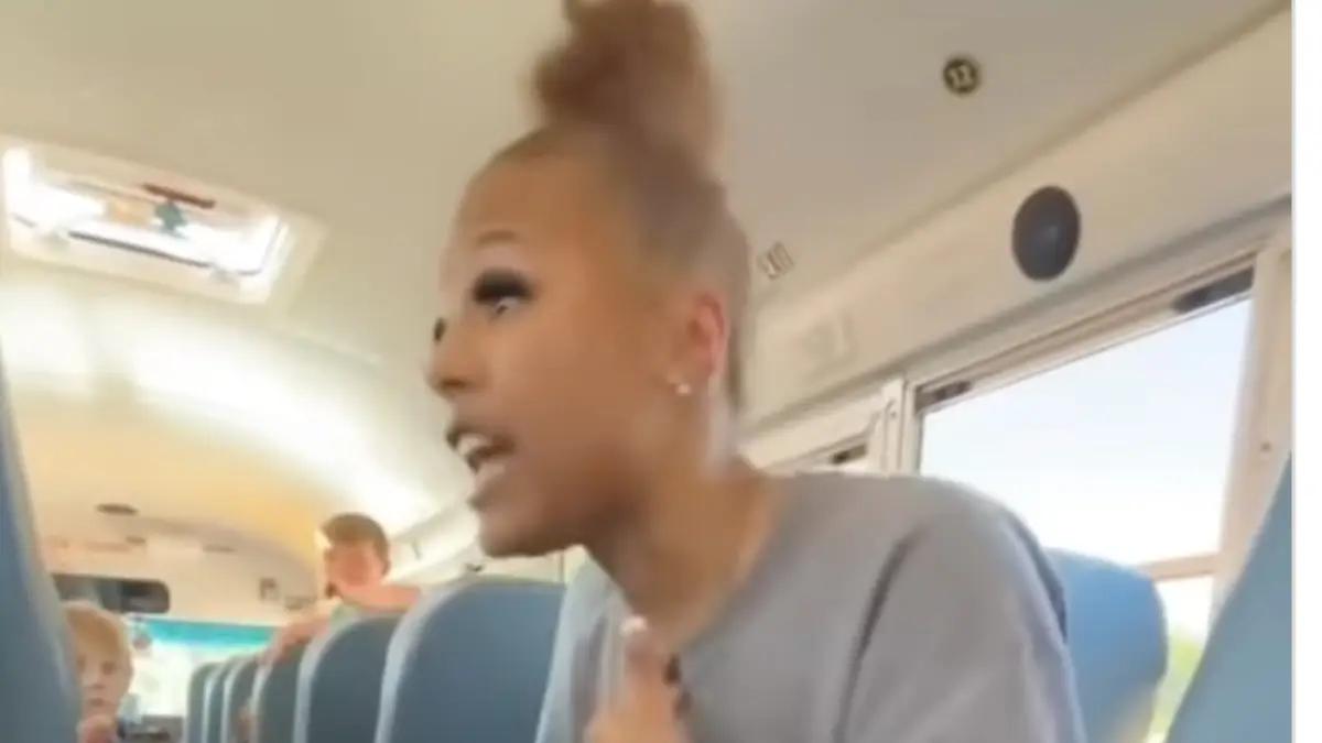 ‘You Don’t Say That!’: Teen Big Sister Confronts Elementary Bully on a School Bus for Using N