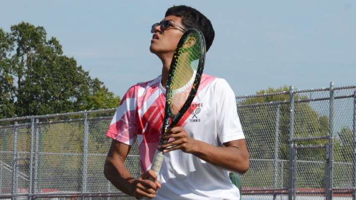 Video: Monroe hosts SMCC on its newly resurfaced tennis courts