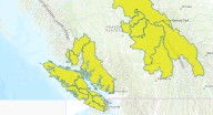 B.C. public sector worker strike affecting river forecasts as Metro Vancouver under high streamflow advisory, says RFC