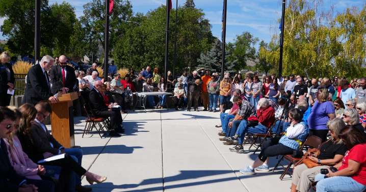 Hundreds attend memorial for Charlie Kirk at Montana State Capitol
