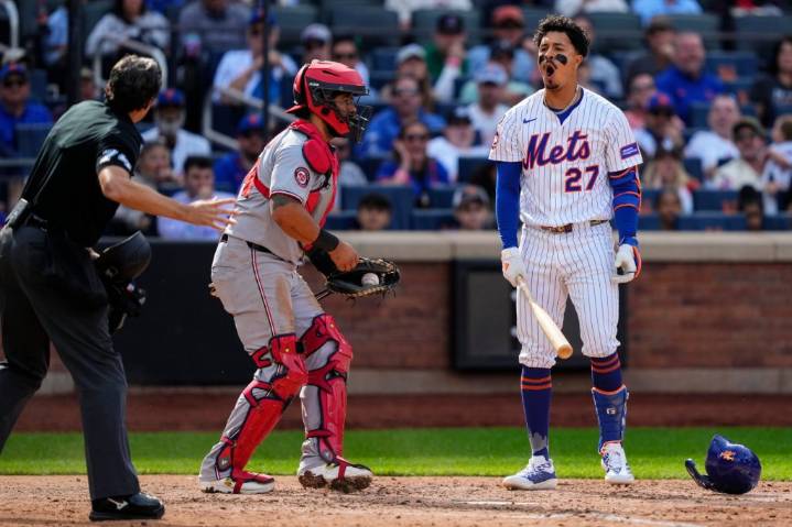 Mets drop heartbreaker to Nats; out of a playoff spot for 1st time since April 5