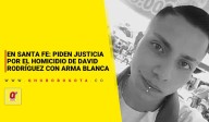 En Santa Fe: piden justicia por el homicidio de David Rodríguez con arma blanca