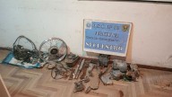 Añatuya: un mecánico detenido confesó que escondió partes de una moto robada en un horno de barro