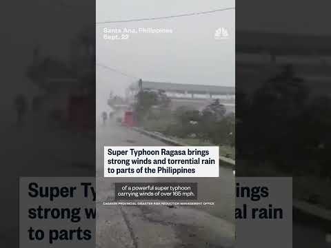 The Philippines braces for Super Typhoon Ragasa