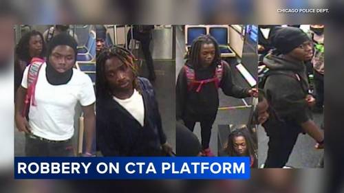 West Loop, Chicago crime: Police looking for suspects in armed robbery at Morgan CTA train stop in 900