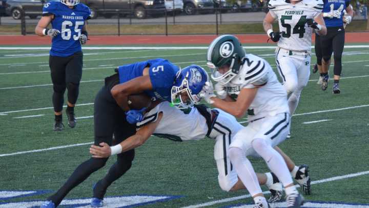 PHOTOS: Pennfield at Harper Creek High School Football