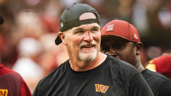 'He's a fighter': Quinn energized Commanders after taking sideline hit