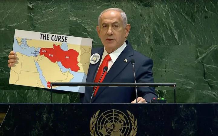 Netanyahu, abucheado en la ONU mientras decenas de líderes abandonan la Asamblea General