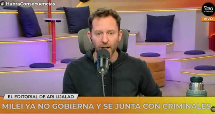 (VIDEO) Milei no gobierna y se junta con criminales