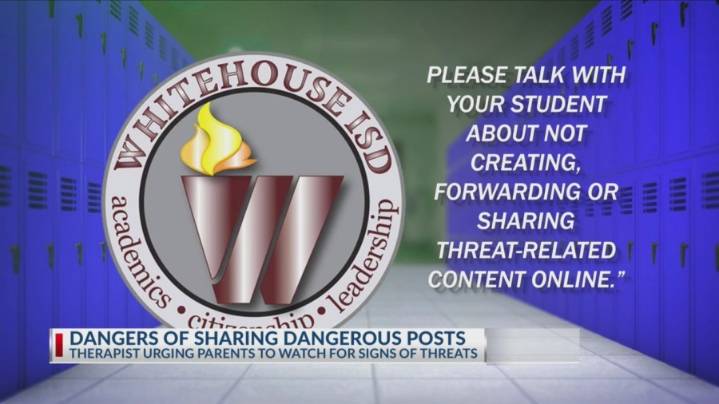 Signs to look for in your child to prevent school threats or acts