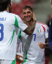 Italia logró laborioso triunfo ante Israel 5-4 por las Clasificatorias Europeas al Mundial 2026