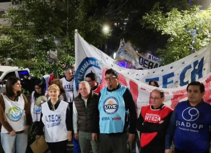 Docentes chaqueños anuncian plan de acción por reclamos salariales