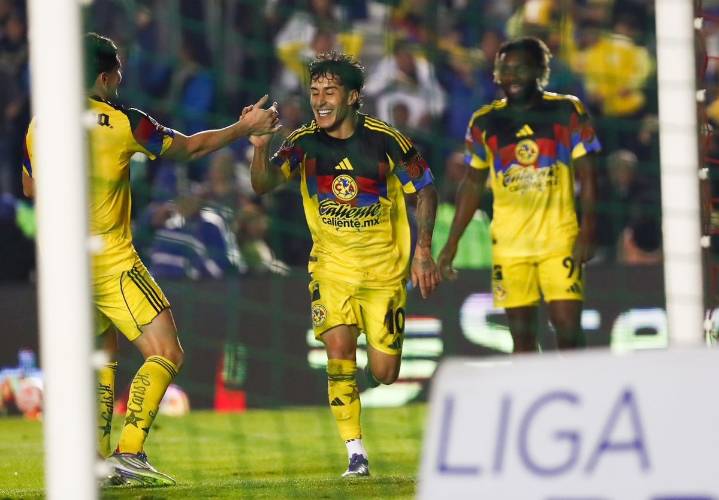 América manda en el clásico capitalino y golea a Pumas