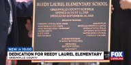 Dedication for Reedy Laurel Elementary in Greenville Co.