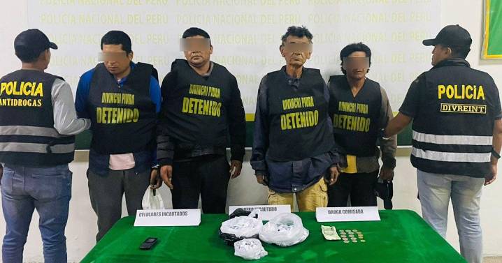 Sullana: intervienen a cuatro presuntos integrantes de la banda criminal 'Los Paqueteros del Chira' en Querecotillo