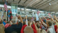 Dozens of veterans welcomed home to San Diego after Honor Flight to Washington, D.C.