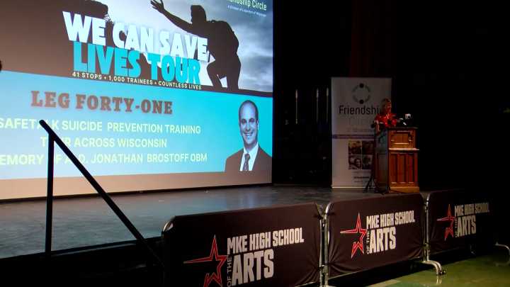 Suicide prevention training tour honoring Milwaukee Ald. Jonathan Brostoff concludes, family remembers husband and son