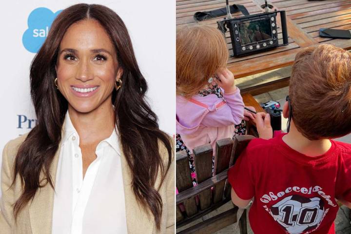 Meghan Markle Shares First Photos of Prince Archie and Princess Lilibet on Netflix Set