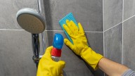 Keep Your Bathroom Clean Longer With A Simple Dollar Tree Shower Storage Trick