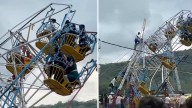 Bhopal Shocker! Giant Wheel Swing Collapses At Khandera Temple In Raisen, Gets Stuck At 120°