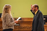 Mark Zanotti sworn in as Bay City’s new 5th Ward commissioner