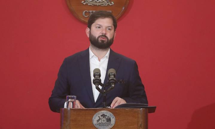 Presidente Boric llama al Congreso a aprobar proyecto que levanta el secreto bancario: “Esto no es un gallito…"