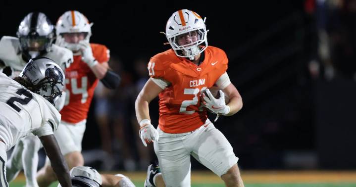 Koehne’s 4-TD night lifts No. 1 Celina over No. 6 Panther Creek