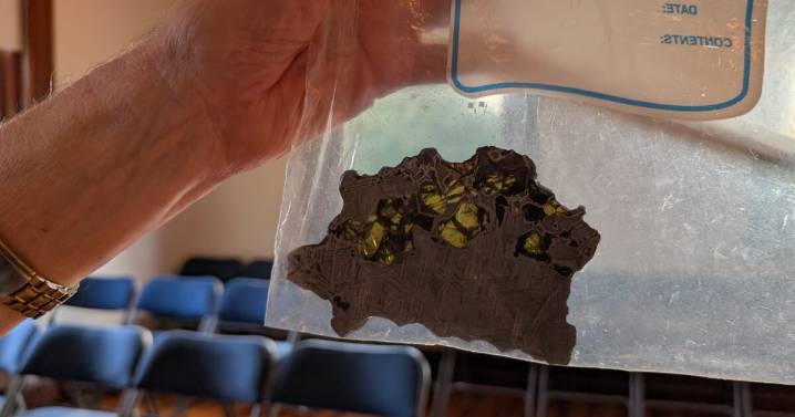 Observatory's meteorite meet up brings space rocks to your fingertips