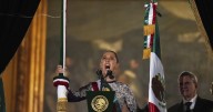 A female president leads Mexican Independence celebrations for the first time