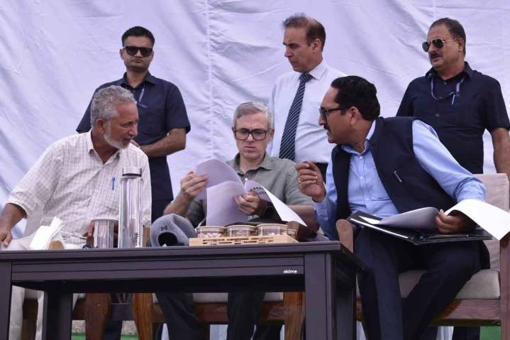 CM Omar Abdullah Visits Mahore, Reassures Flood-Hit Families Of His Government’s Unwavering Support