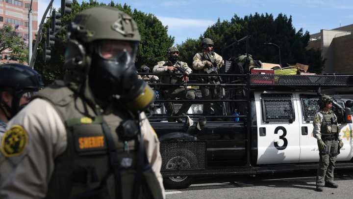 California bans most law enforcement officers from wearing masks during operations