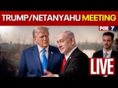 🔴LIVE: POTUS meets Israel Prime Minister Benjamin Netanyahu