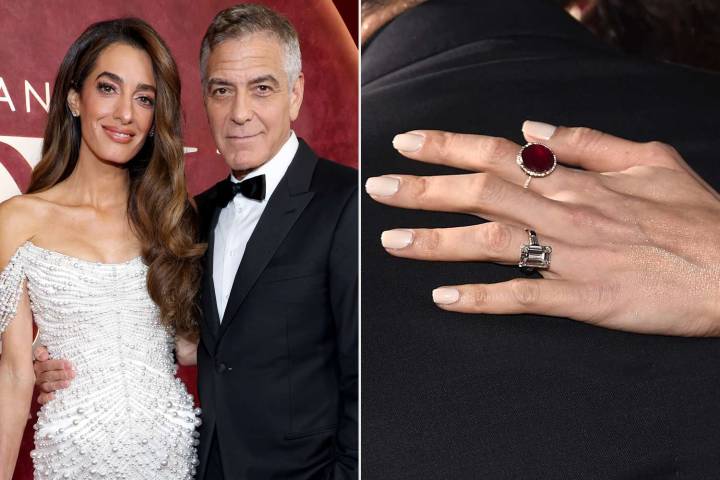 All the Details on Amal Clooney's Engagement Ring