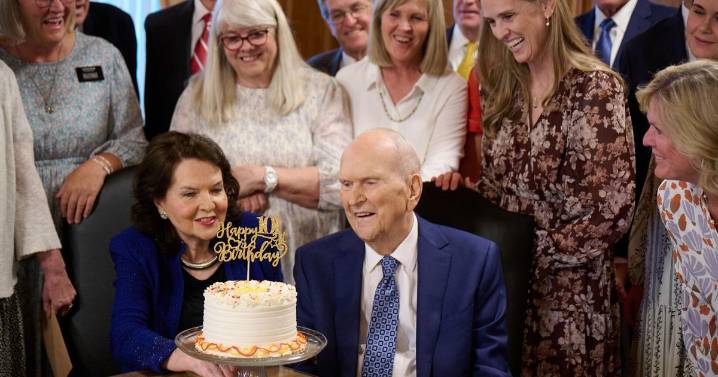 President Nelson expresses gratitude and love on 101st birthday