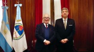 El presidente de la Corte Horacio Rosatti se reunió con el jurista italiano Luigi Ferrajoli