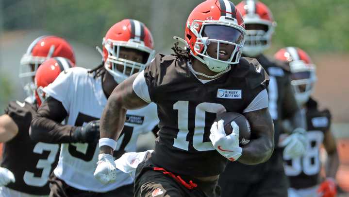 Browns activate Quinshon Judkins, who's expected to face Ravens