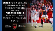 Win sideline tickets to the Phoenix Rising game