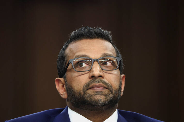 Patel: ‘No credible information’ others involved in Epstein crimes