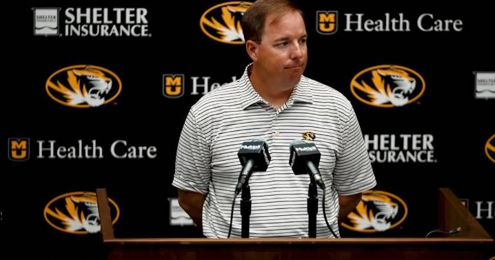 Eli Drinkwitz on how Mizzou is preparing for South Carolina's uncertain QB situation