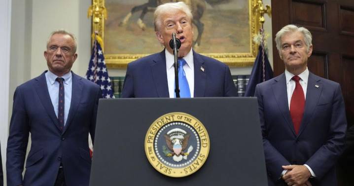 Trump promotes unproven ties between Tylenol, vaccines and autism without new evidence