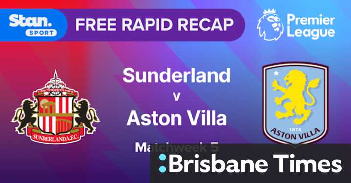 Rapid Recap | MW5: Sunderland vs Aston Villa