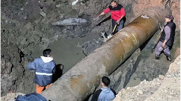 La Municipalidad de Paraná intervendrá un caño maestro en Rondeau y Circunvalación