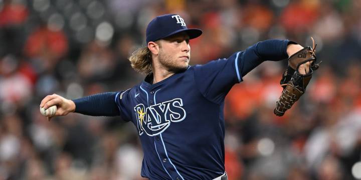 Shane Baz throws four no-hit innings in Rays' win