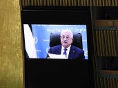 ’Palestinians will not leave,’ Abbas tells world leaders at UN