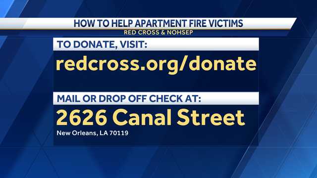 Here is how you can help those displaced by the Gentilly Ridge apartment fire