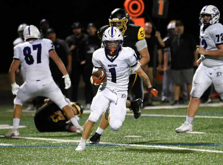 Defense leads the way for Heritage in 47-0 win over Hudson’s Bay