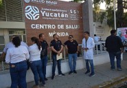 Exigen destituir a director de centro de salud de Mérida
